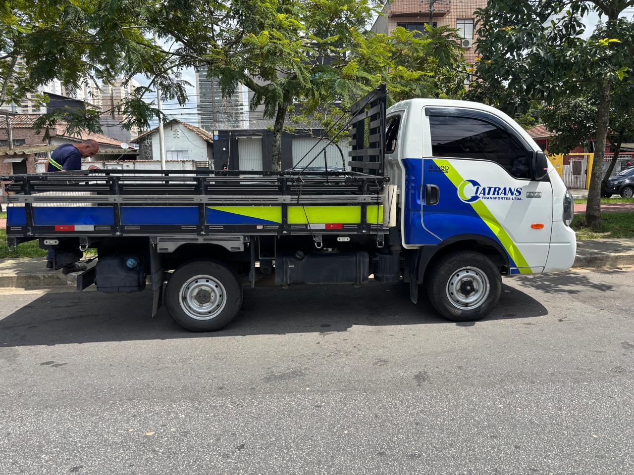 Caminhão leve VUC da frota CIATRANS