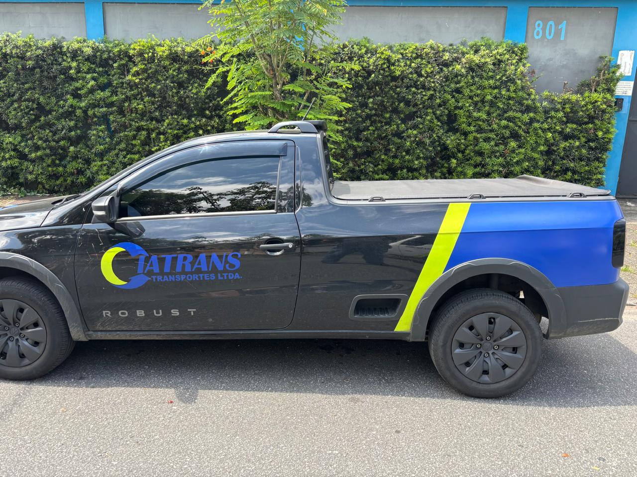 Pick-up da frota CIATRANS